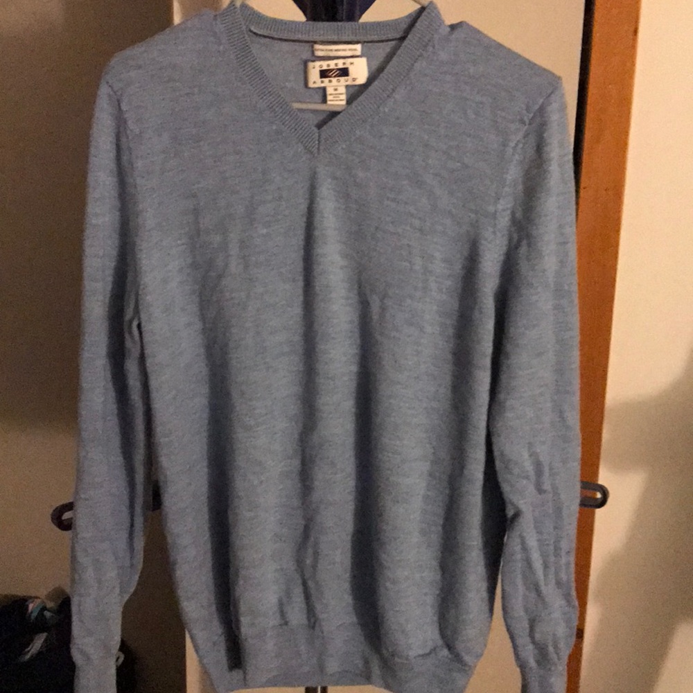 Light Blue - Wool Sweater